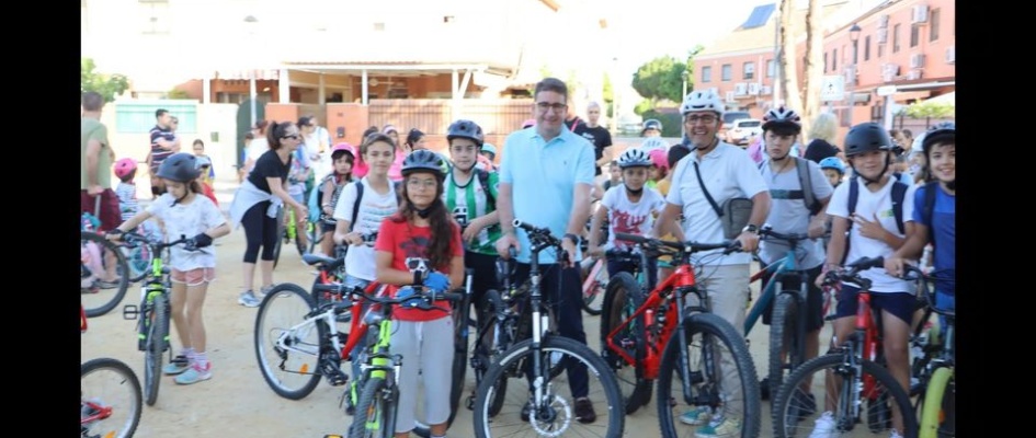 ¡Más bici, más corazón! Iniciativa para el fomento de la bicicleta en Palomares del Río