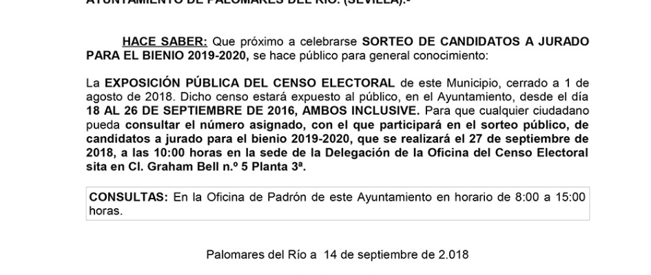 001 Bando exposicion Censo